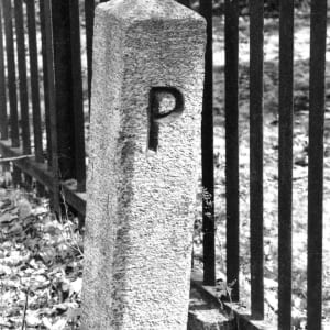 Salem - Peabody Boundary Marker by unknown