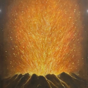 Erupción No.2 Amarillo by Estate Rodolfo Abularach