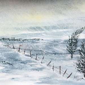 Blustery Winter Day by Nancy Cameron Art, Image 1.