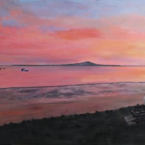 Tranquil Torbay Sunset by Anne Cowell