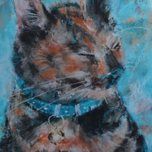 Rosie in Abstract by Anne Cowell