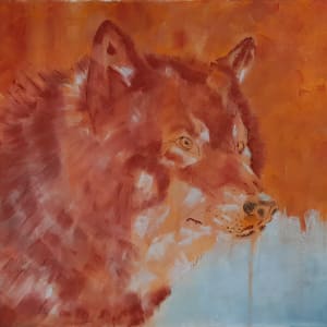 Wild Spirit by Anne Cowell  Image: Early WIP - decided against the snow in background