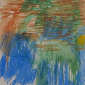 "The orange grass" by Heidi Nguyen