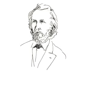 Ernst Haeckel by Abby McBride