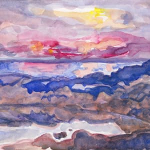 Blue sunset by Abby McBride