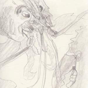 Lobster head by Abby McBride