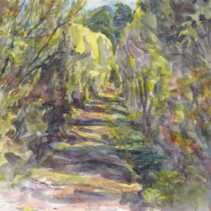 The path along Dry Lake by Abby McBride