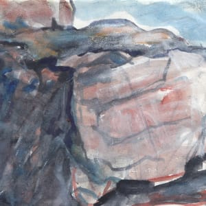 Roque Bluffs rock by Abby McBride