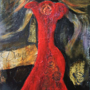 Lady in Red by Patt Scrivener