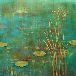 Serene Pond by Patt Scrivener AFCA