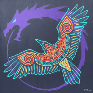 Raven Dragon by Ed Chaney, Image 1.