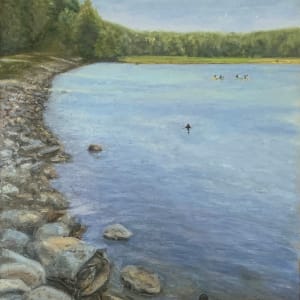 The Ducks at Rankin Lake by Sherry Mason