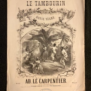 "Le Tambourin" French sheet music
