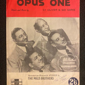 "Mills Brothers" sheet music