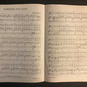 Nat King Cole "Someone you Love" Sheet Music 