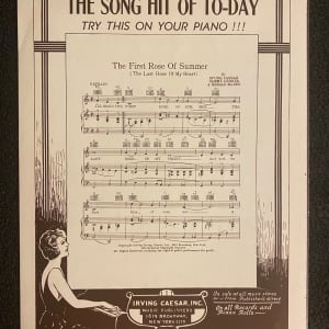 "Is it True what they say about Dixie" sheet music -Blackface 