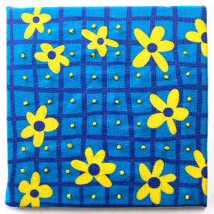 Flower Power - French Knots by Anne M Bray