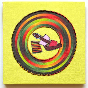 Fluevog Kerry Embroidery by Anne M Bray