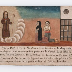 Ex-Voto: Senor San Francisco de Paula, Lord Saint Francis of Paola by Unknown