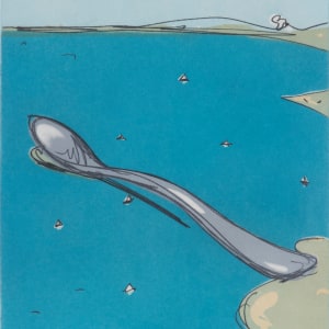 Spoon Pier by Claes Oldenburg 