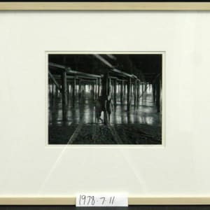 Couple Under Wharf by Roger Vail