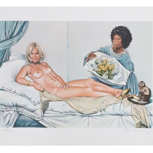 Manet's Olympia by Mel Ramos