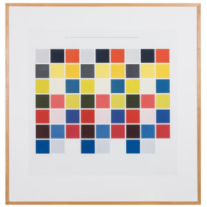 Lines & Color. Straight, Not-Straight & Broken Lines Using All Combinations of Black, White, Yell... by Sol LeWitt