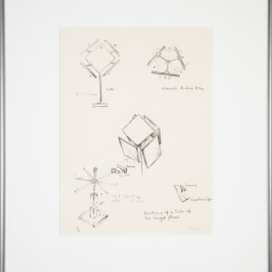 Anatomy of a Cube of Six Hinged Planes by George Rickey