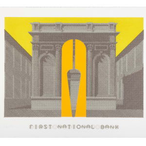 First National Bank by Gerald Laing