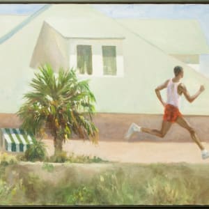Painting of Elson Jones- Noon Heat by Michael Hurd