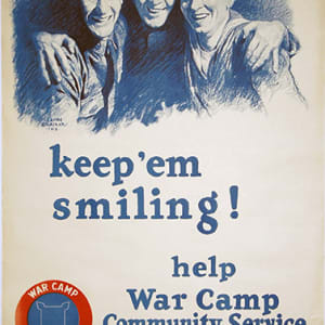 Keep'em Smiling! Help War Camp Community Service by M. Leone Bracker