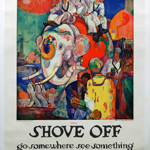 India Shove Off (Sailors on Elephants) by James Daugherty