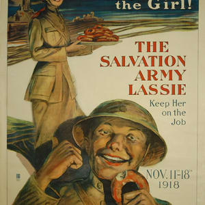 Oh Boy! That's the Girl! Salvation Army Lassie by George Mather Richards