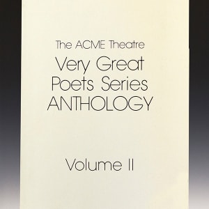 Acme Theatre Very Great Poets Series Anthology: Volume II by Dristan-Forbes Merrick Chrome-Boulder-Dagny