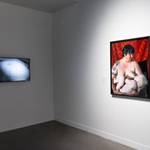 Installation View of Labor: Motherhood & Art in 2020 - Main Contemporary Gallery 2