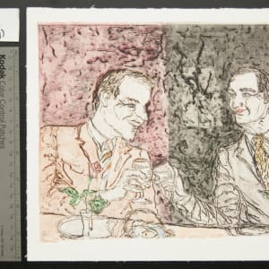 Unknown (Two Men Toasting) by Unknown 