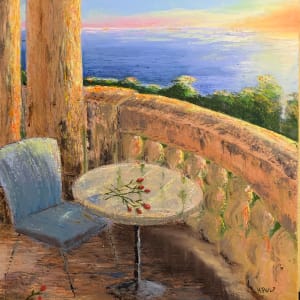 Champagne in Nice by Heather Philp