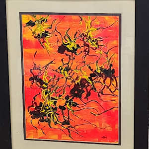 Abstract Morning by Larry Alexis the junkart dog