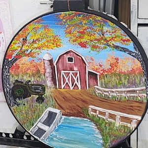 Farm by Larry Alexis the junkart dog