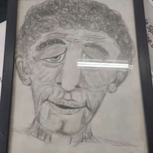 Old Man by Larry Alexis the junkart dog