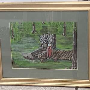 Swamp Gas by Larry Alexis the junkart dog