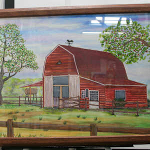 WV Barn by Larry Alexis the junkart dog
