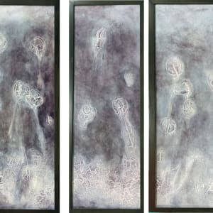 Three piece screen divider by Kathy Skerritt, Image 1.