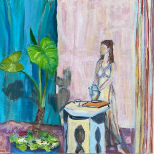 Always ready for tea by Alice Eckles