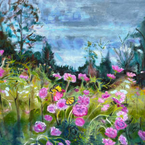 Field of cosmos by Alice Eckles