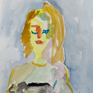 Self portrait #2 by Alice Eckles