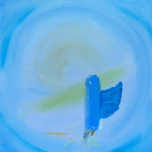 Bluebird of happiness by Alice Eckles