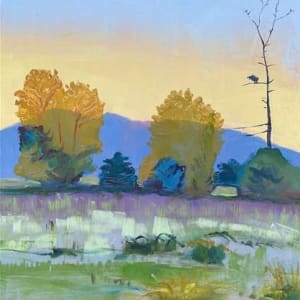 Inhabited Landscape, crow by Alice Eckles