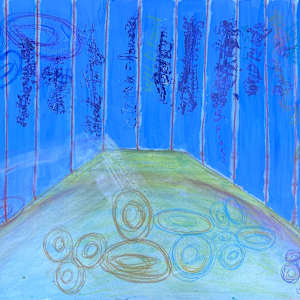 Back of envelope plan by Alice Eckles, Image 1.