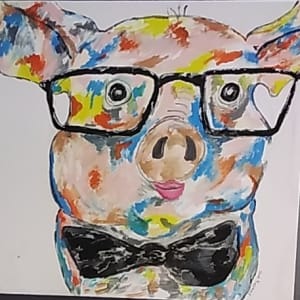 Warhol Pig by Steve Helling